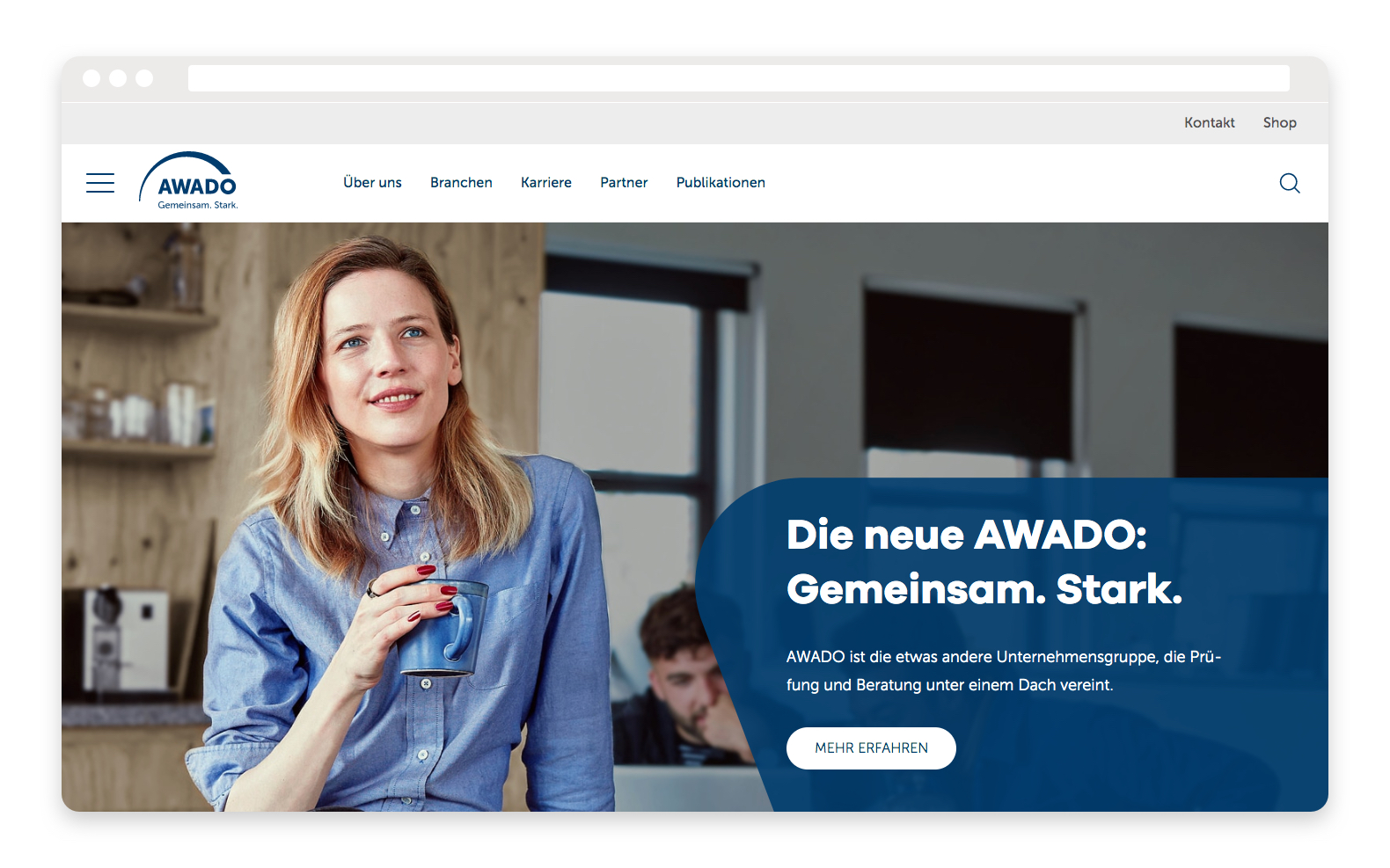 AWADO Website Relaunch